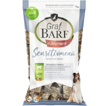 Graf BARF Sensitivmenü Lamm 1 Kilogramm Ergänzungsfuttermittel für Hunde