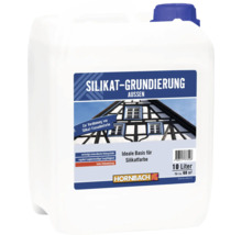 HORNBACH Silikat Grundierung für Außenbereich 10 Liter Kanister zur Vorbehandlung mineralischer Untergründe für Silikatfassadenfarbe
