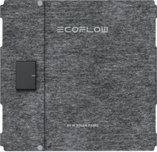 EcoFlow 60 Watt Solarpanel, tragbares Solarmodul mit Textiloberfläche
