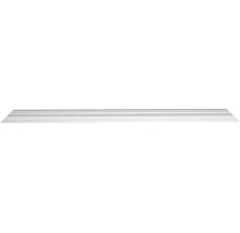 Weiße Deckenleiste mit profiliertem Design aus Kunststoff für den Innenbereich