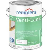 Remmers Venti-Lack 2,5 Liter Weiss RAL 9016 lösemittelbasierter Holzlack für Fenster und Türen