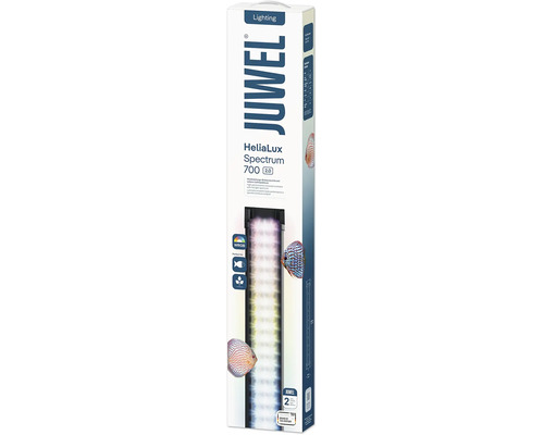 JUWEL HeliaLux Spectrum 700 LED Aquarienleuchte mit vollem Lichtspektrum und WRGB Technik für Aquarien.