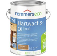 Eine Dose Remmers Hartwachs Öl eco für Holz im Innenbereich in der Ausführung Teak, 2,5 Liter Gebinde für 63 Quadratmeter.