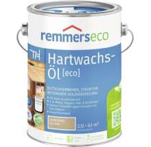 Dose Remmers Hartwachs-Öl eco, 2,5 Liter, für Holz im Innenbereich, rutschhemmend und feuchtigkeitsabweisend, Farbton silbergrau.