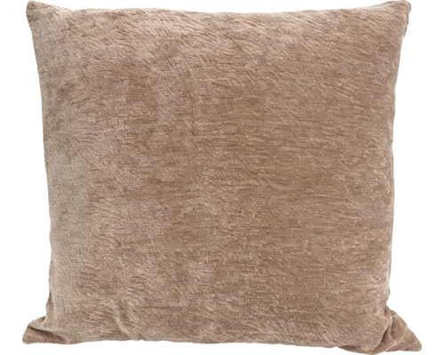 Quadratisches Sofakissen mit strukturierter Oberfläche aus Textil für den Wohnbereich