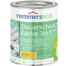 Dose Remmers Eco Dauerschutz Farbe 3 in 1 Zinkgelb 0,75 Liter für Holz im Innen und Außenbereich