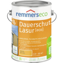 Remmerseco Dauerschutzlasur Eco Kiefer 2,5 Liter Holzschutzlasur für den Innen und Außenbereich