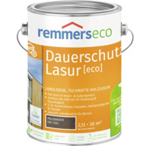 Remmers eco Dauerschutz Lasur in der Farbe Palisander, 2,5 Liter Gebinde für Holzschutz im Innen- und Außenbereich.