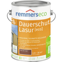 Remmerseco Dauerschutz Lasur Teak Holzschutzfarbe 2,5 Liter für den Innen und Außenbereich
