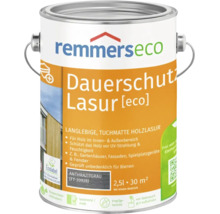 Remmers eco Dauerschutzlasur Anthrazitgrau 2,5 Liter Gebinde für Holz im Innen und Außenbereich
