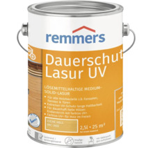 Remmers Dauerschutz Lasur UV Eiche hell 2,5 Liter Gebinde für Holzbauteile im Außenbereich