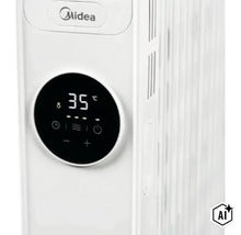 Midea Konvektor Heizgerät mit digitalem Display und Touch Steuerung (Image AI modified or generated)