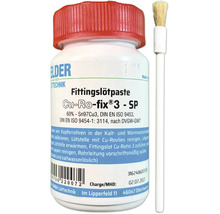 Felder Cu-Ro-fix 3 SP Fittingsloetpaste zur Installation von Kupferrohren in Kalt- und Warmwasseranlagen mit integriertem Pinsel