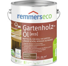 Remmers eco Gartenholzöl Bangkirai 5 Liter für Terrassen und Gartenmöbel in einer Metalldose.