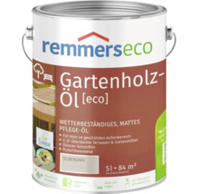 Remmers eco Gartenholzöl 5 Liter Silbergrau matt für Holz im geschützten Außenbereich