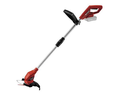 Einhell Akku Rasentrimmer mit verstellbarem Teleskopstiel und Zusatzhandgriff