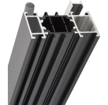 Aluminiumprofil für Terrassenüberdachungen als Pfostenprofil mit Dichtung