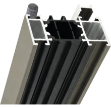 Aluminiumprofil für Terrassenüberdachung mit Dichtung und Hohlkammern