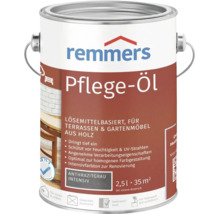 Remmers Pflege-Öl Anthrazitgrau 2,5 Liter für Holzterrasen und Gartenmöbel im Innen- und Außenbereich.