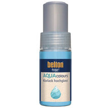 Belton Free Aqua Colours Klarlack hochglanz in der kleinen Flasche mit Pinsel