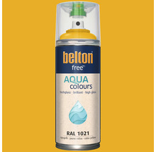 Belton Free Aqua Colours Sprühlack in Rapsgelb RAL 1021 Hochglanz