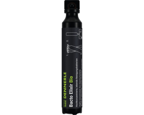 Dennerle Bacto Elixir Bio Aquarium Bakterienstarter Konzentrat in einer Flasche mit Anwendungshinweisen