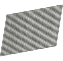 Streifennägel für Druckluftnagler, magaziniert, aus Metall für Holzarbeiten.