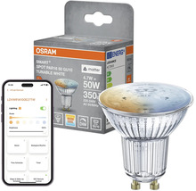 Osram Smart Plus LED Spot PAR16 GU10 mit App Steuerung und Verpackung