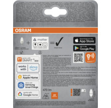 Osram Smart Plus Classic B 40 LED Lampe E14 mit App Steuerung und Smart Home Kompatibilität