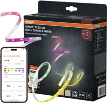 Osram Smart Plus LED Strip Flex 5 Meter RGB und Tunable White mit App Steuerung in der Verpackung
