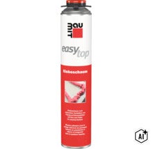Baumit EasyTop Klebeschaum zur Verklebung von Polystyrol Dämmplatten für das EasyTop System in der Sprühdose (Image AI modified or generated)