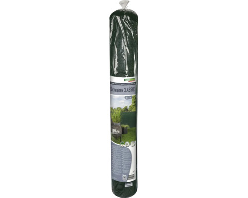 Windhager Screenex Classic Sichtschutzgewebe für Zäune mit den Maßen 25 mal 1 Meter verpackt in Kunststofffolie