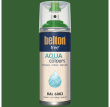 Belton free Aqua Colours Sprühlack hochglanz laubgrün RAL 6002