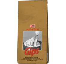 Lugato Naturgips in der Papiertüte zur Anwendung im Innenbereich