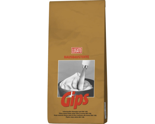 Lugato Naturgips im Papiersack 25 Kilogramm