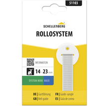 Schellenberg Rollosystem Gurtführung für Rollladengurte mit einer Breite von 14 bis 23 Millimeter in der Verpackung