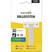 Schellenberg Rollosystem Gurtführung für Rollläden mit 14 bis 23 Millimeter Gurtbreite zur Wandmontage
