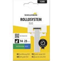 Schellenberg Rollosystem Duo Gurtführung für 14 bis 23 Millimeter Gurtbreite zur einfachen Montage.