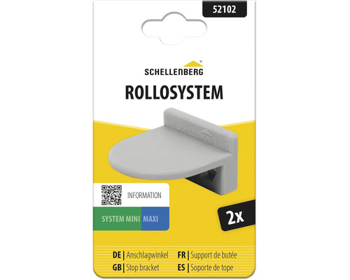 Schellenberg Anschlagwinkel für Rollladen, 2 Stück im Set