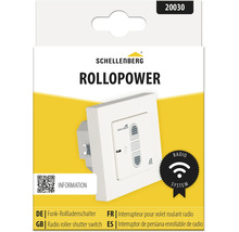 Schellenberg Funk Rollladenschalter Rollopower für die Steuerung von Rollläden in der Originalverpackung.
