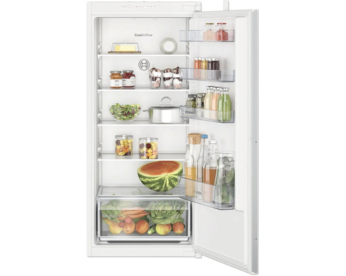 Bosch Einbaukühlschrank mit MultiBox XXL für Obst und Gemüse sowie CoolAirflow System