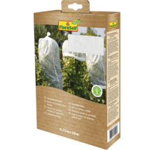 FloraSelf Tomatenvliesschlauch 0,75 Meter mal 10 Meter zur Wachstumsförderung von Tomatenpflanzen im Garten.