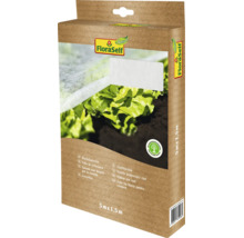 FloraSelf Wachstumsvlies 5 Meter mal 1,5 Meter für den Garten in einer Pappschachtel