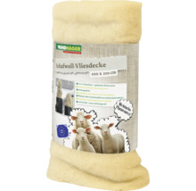 Windhager Schafwollvliesdecke als Winterschutz für Pflanzen in der Größe 100 mal 200 Zentimeter