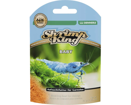 Dennerle Shrimp King Baby Aufzuchtfutter für Garnelen 35 Gramm