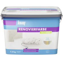 Knauf Renovierfarbe Easyfresh 7,5 Kilogramm Eimer strukturerhaltende Spezialfarbe für Innenwände