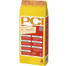 PCI Repafix Reparatur- und Modelliermörtel für Beton, 5 Kilogramm Beutel.