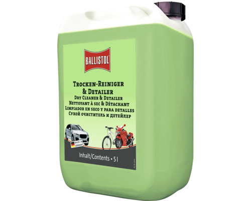 Ballistol Trockenreiniger und Detailer in einem 5 Liter Kanister zur Fahrzeugpflege