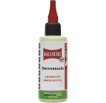 Ballistol Universalöl Pflegemittel in der Flasche mit Tropfverschluss zur Anwendung in Handwerk und Haushalt