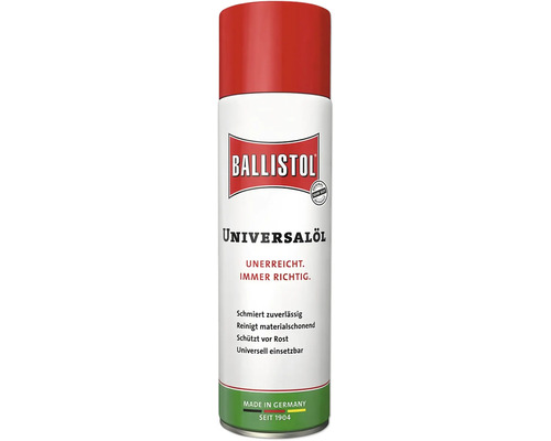 Ballistol Universalöl Spraydose zur Schmierung und Pflege von Metall Holz Leder und Kunststoff